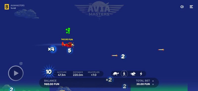 Entdecke das neue Avia Masters - Flugzeugspiel mit Glückselementen, avia masters